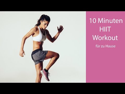 10 Minuten HIIT Workout / Fettabbau durch Intervalltraining