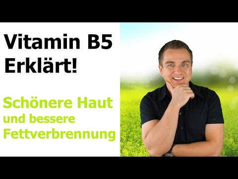 Vitamin B5 Mangel und Wirkung von Pantothensäure