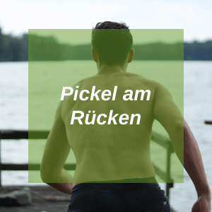 Pickel am Rücken Tipps